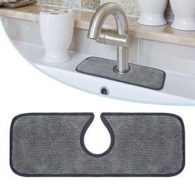 Kitchen Sink Splash Guard Sinkmat for Kitchen Faucet