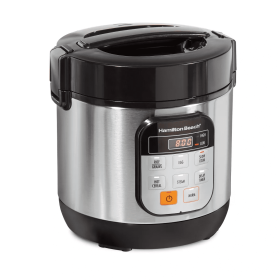 1.5qt Digital Rice Cooker - Silver