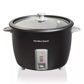 30-Cup Rice Cooker - Black