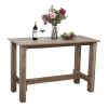 Dining Table Kitchen Table Multifuntional Desk For Living Room Dining Room - Light Brown