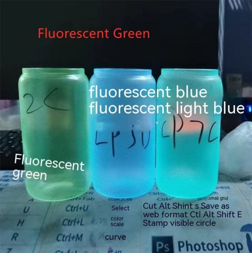 Gradient Color Sublimation Glass