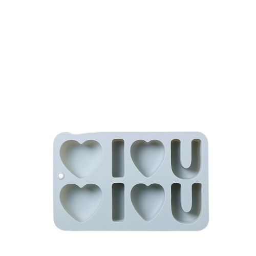 Valentine's Day Love Letter Love Heart-shaped Silicone Mold