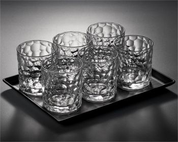 Turtle Ice Grain Whiskey Glass Good-looking Spirits Thickened (Option: Turtle Cup 6 Tray)