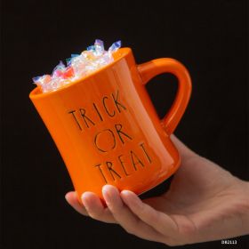 Mug Cartoon Ceramic Cup Gift Nice (Option: Orange-301 400ml)