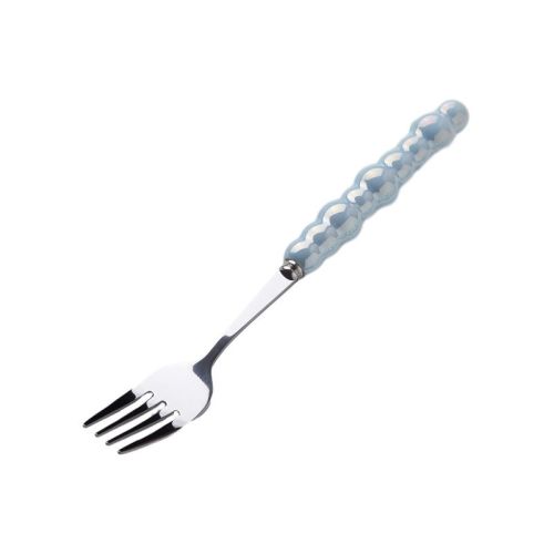 Light Luxury Ceramic Pearl Handle Knife Fork And Spoon Creative Stainless Steel Tableware Light Luxury Ceramic Pearl Handle Knife Fork And Spoon Creative Stainless Steel Tableware