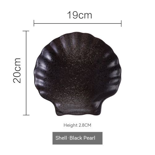 Japanese Retro Tableware Ceramic Creative Irregular