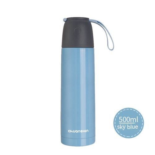 Women's Stainless Steel Thermos Cup With Large Capacity