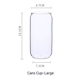 High Boron Silicon Cola Cup Internet Celebrity Instagram Style (Option: 480ml Coca Cola Cup)