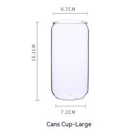 High Boron Silicon Cola Cup Internet Celebrity Instagram Style (Option: 480ml Coca Cola Cup)