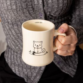 Mug Cartoon Ceramic Cup Gift Nice (Option: Puppy-301 400ml)