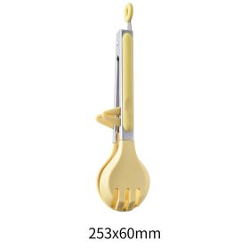 Self-locking Round Silicone With Bracket (Color: yellow)