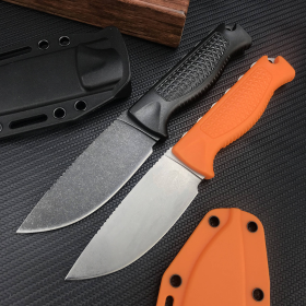 Fixed Blade Mini Tactical Survival Straight Knife (Option: Black-Dagger)