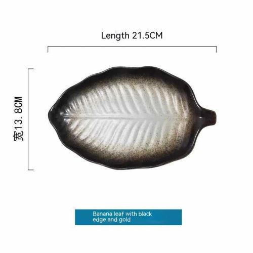 Japanese Retro Tableware Ceramic Creative Irregular