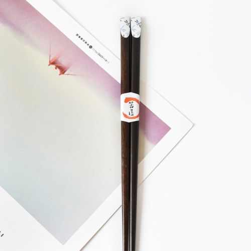 Flower Patterned Wooden Polka Dot Chopsticks Flower Patterned Wooden Polka Dot Chopsticks