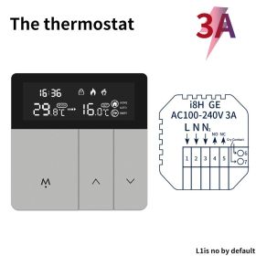 Tuya WiFi Smart Thermostat APP Remote Alexa Alice Home Temperature Controller 11V 220V Electric Heating Smart Life (Voltage: WIFI, Color: 3A Water Gas Boiler)