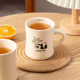 Mug Cartoon Ceramic Cup Gift Nice (Option: Lying Bear-301 400ml)