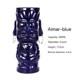 Hawaii Personality Ceramic Cup (Option: Aimar Blue-Others)