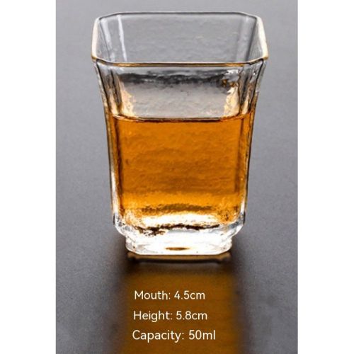 Travel In Full Swing Handmade Hammered Glass Tea Cup Tea Cup Kung Fu Tea Set